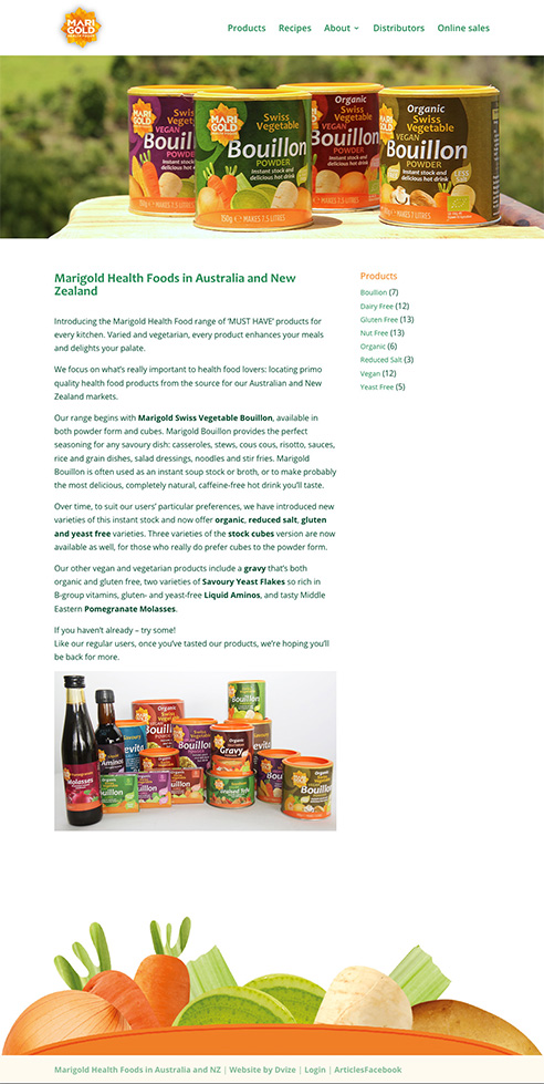 Marigold Health Foods