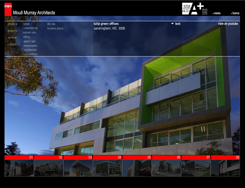 Moull Murray Architects website