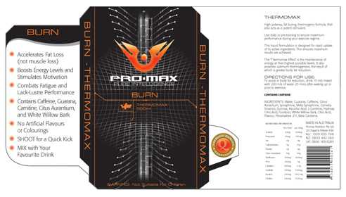 Promax branding and label system