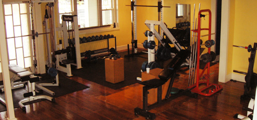 Weight Training Equipment at Vital Fitness Personal Training Studio